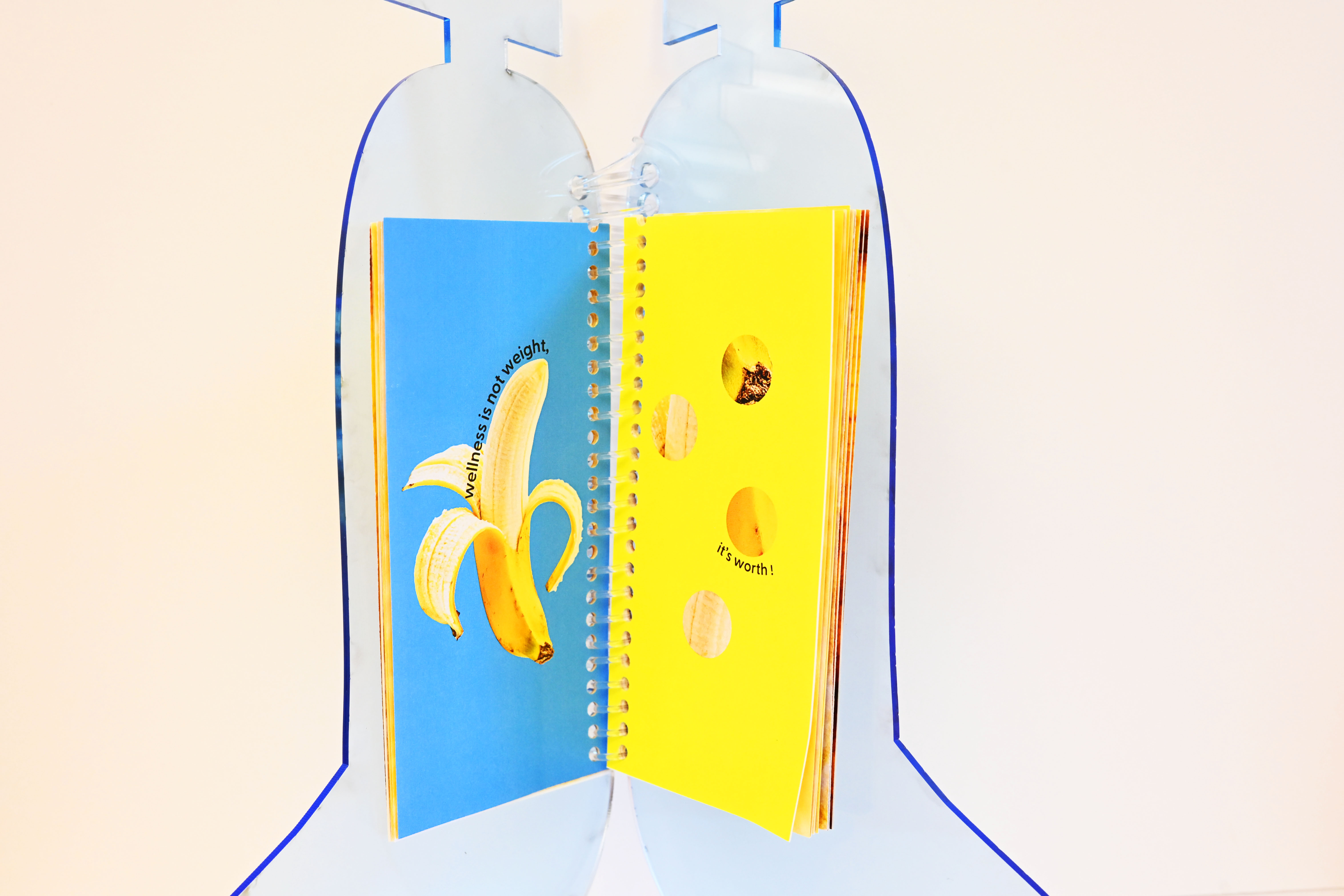 Banana book open