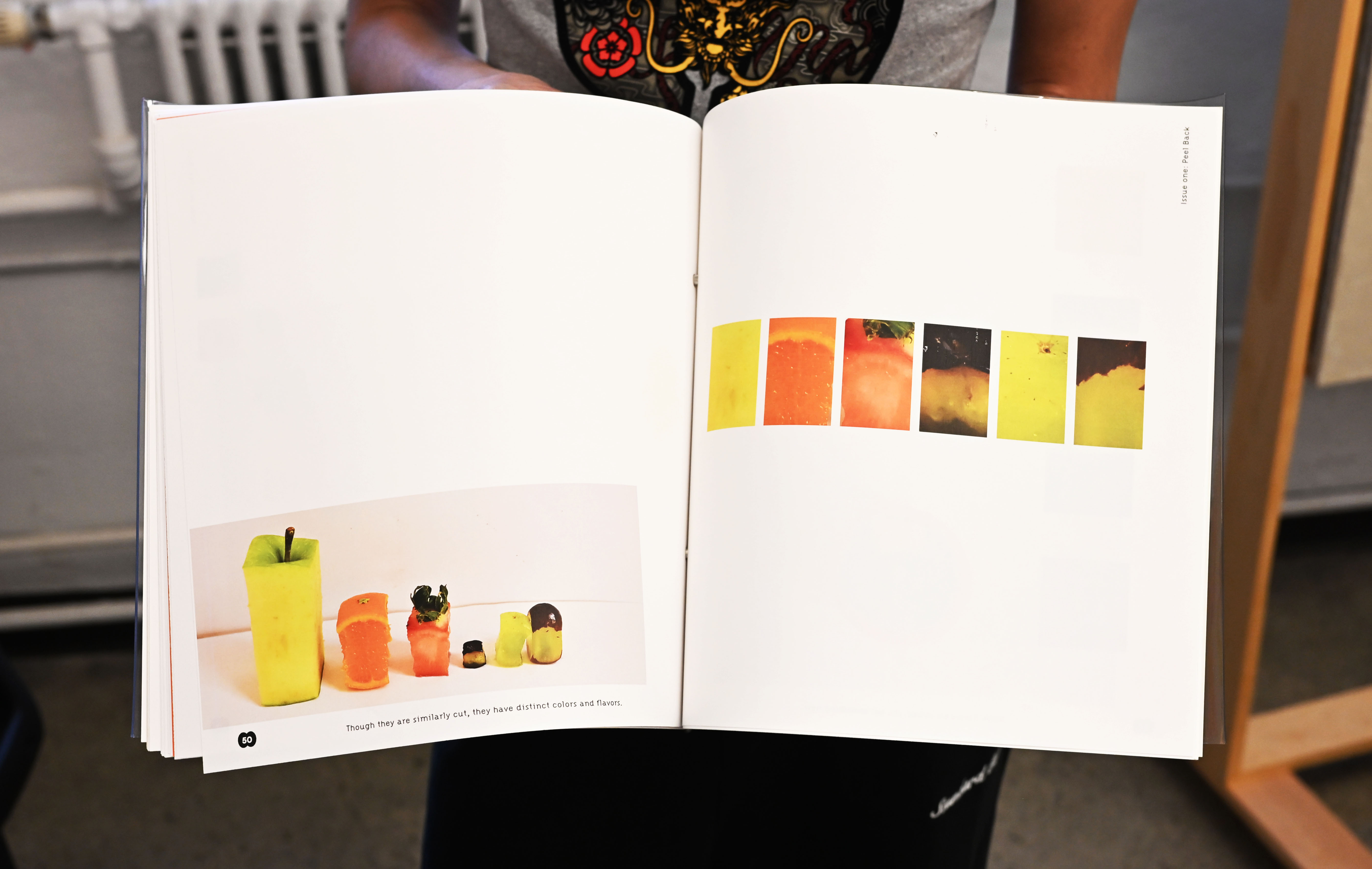 Magazine spread